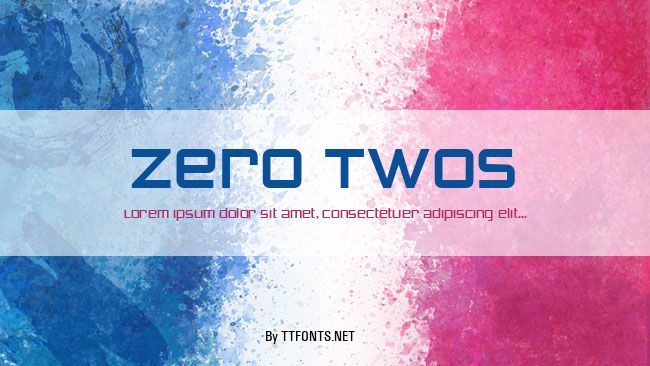Zero Twos example